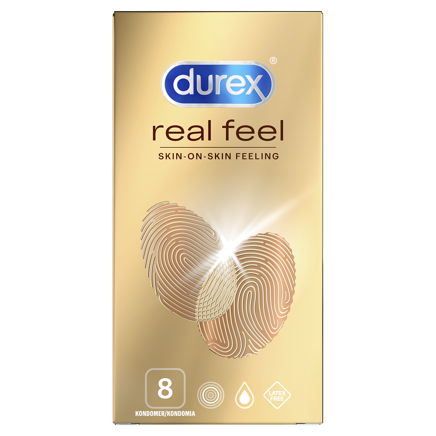 Durex Real Feel Kondomer 8 st.