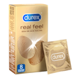 Durex Real Feel Condoms 8 kpl.