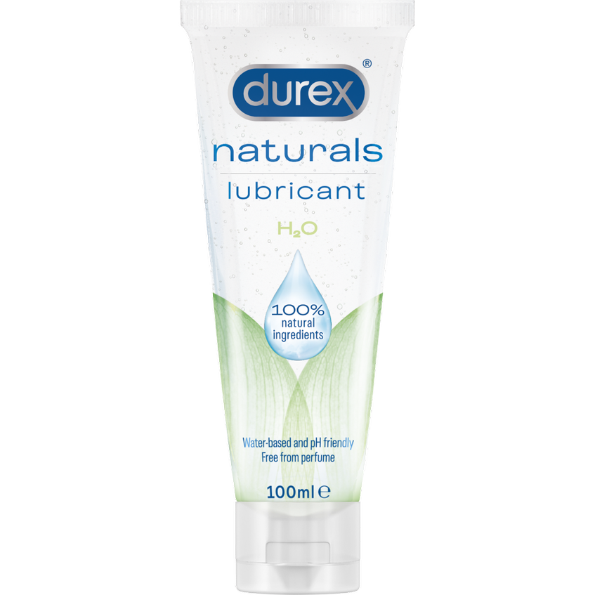 Durex Naturals smøremiddel H20 100 ml