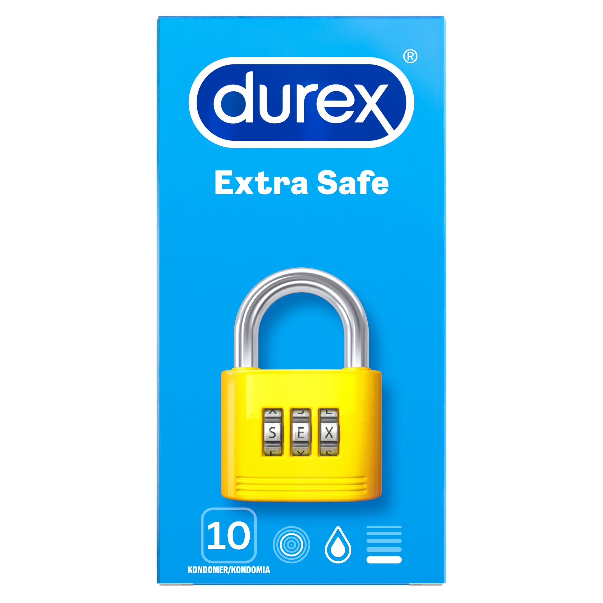 Durex Extra Safe 10 st.