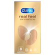 Durex Real Feel Kondomit 8 kpl.