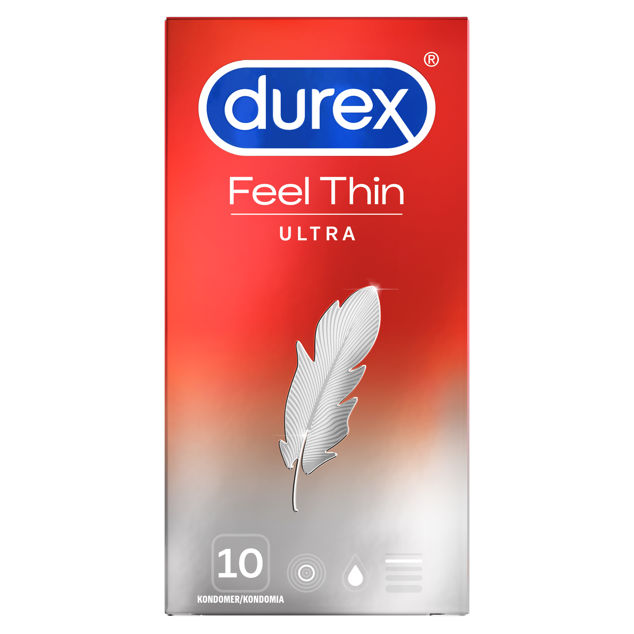 Durex tuntuu erittäin ohuelta 10 kpl.